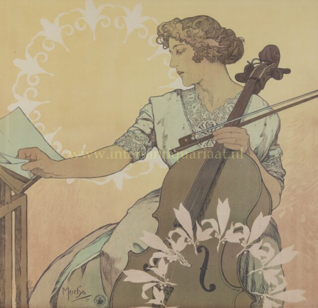 original Art Nouveau poster by Alphonse Mucha