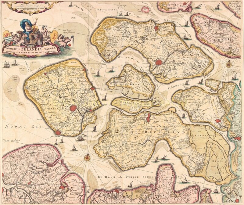 Zeeland – Frederick de Wit, 1670-1689