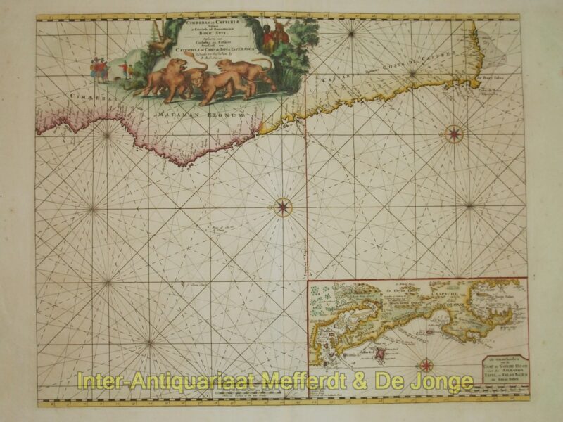 Zuid-Afrika, Kaap de Goede Hoop – Ottens, ca. 1680