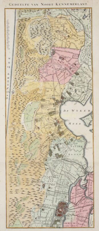 Noord Kennemerland – Hendrik de Leth, 1732