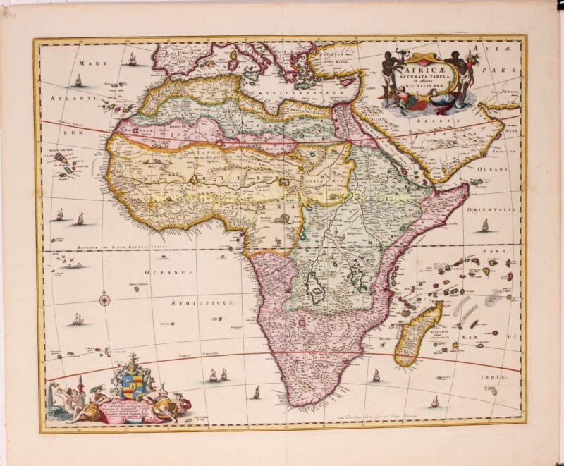 Afrika – Nicolaes Visscher, ca. 1677