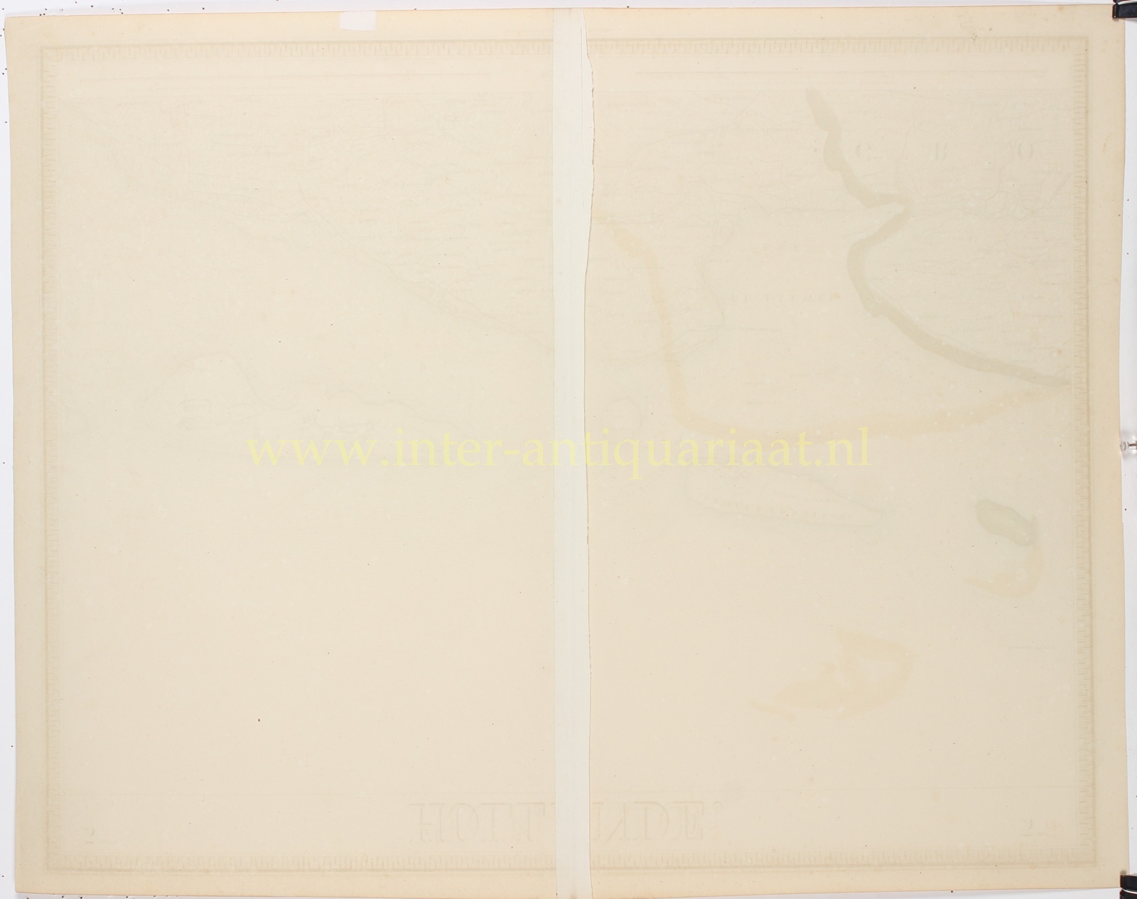 Ameland en Schiermonnikoog - Philippe Vandermaelen, ca. 1830 - Afbeelding 2