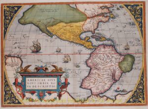 America map - Ortelius