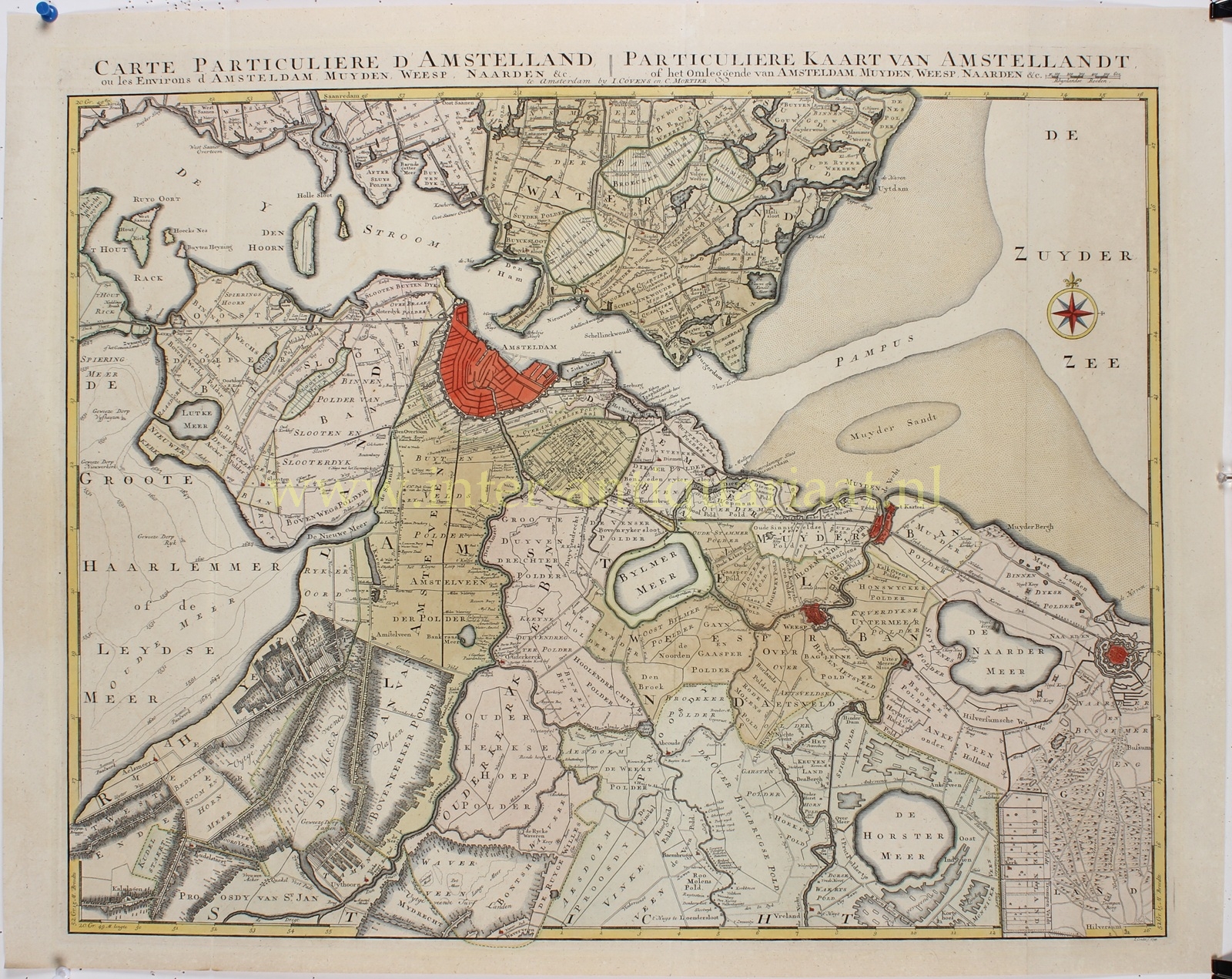 Amstelland - Covens & Mortier, 1749 - Afbeelding 3
