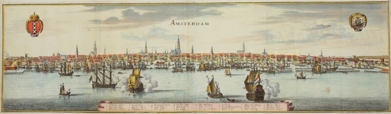aangezicht van Amsterdam in de 17e-eeuw
