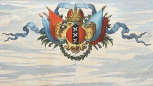 Alternative view of Amsterdamse schutterij op de Dam - Daniël Marot, 1686