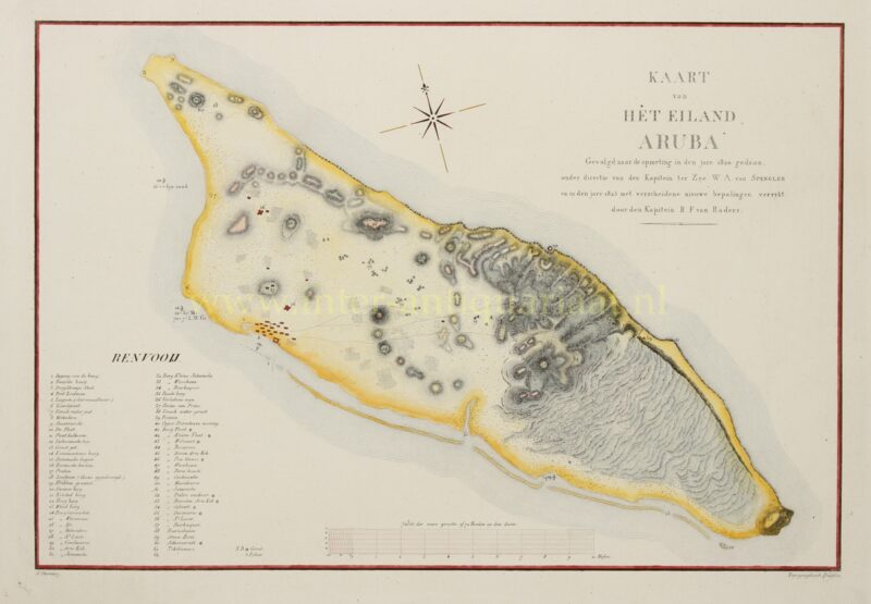 Aruba – Van Spengler + Van Raders, 1825