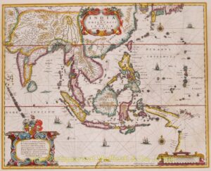 Asia map - Hondius/Janssonius