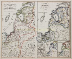 Baltische Staten - Justus Perthes, 1854