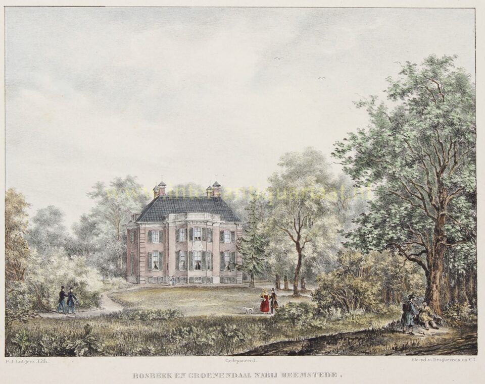 Landgoed Groenendaal (Heemstede) - Petrus Josephus Lutgers, 1837-1844