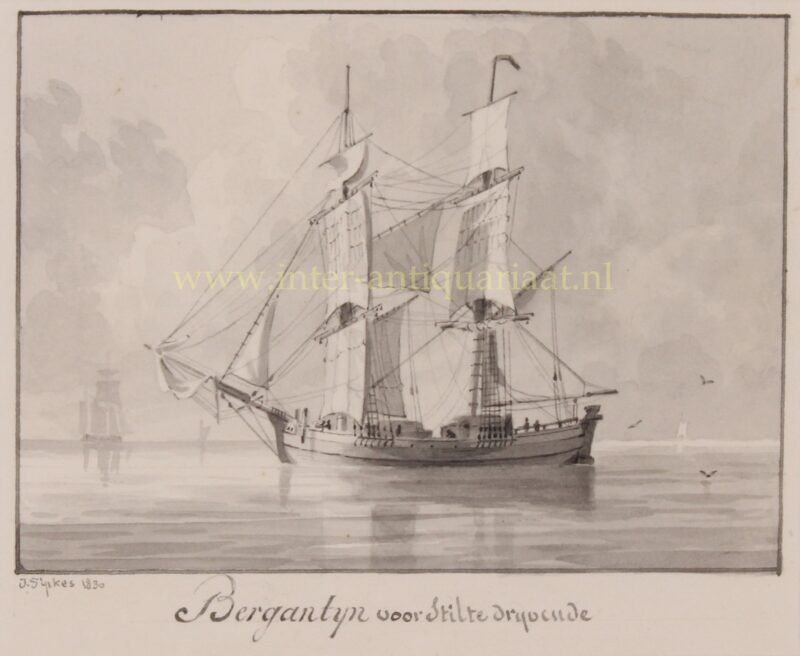 Brigantijn (schip) – Joseph Sipkes, 1830