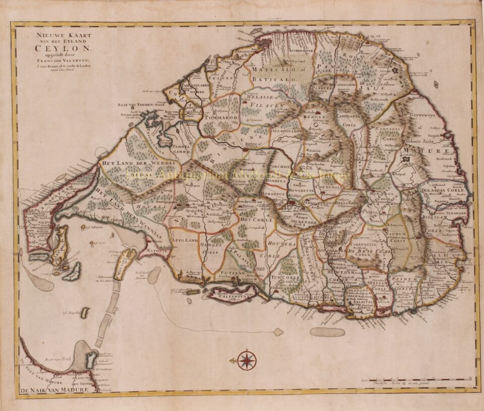 Sri Lanka - François Valentijn, 1724-1726