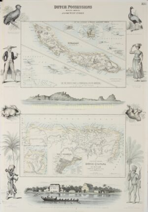 Curaçao en Suriname - Archibald Fullarton, 1856