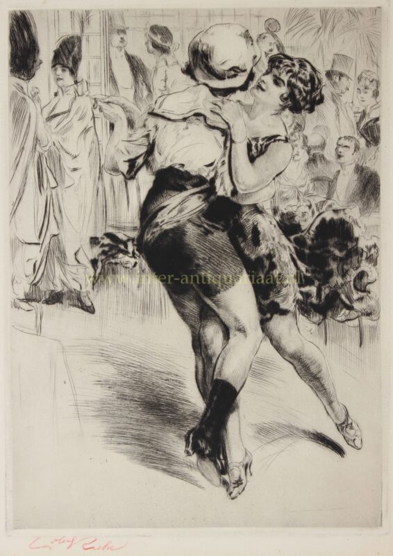 Dansende vrouwen – Alméry Lobel-Riche, 1915