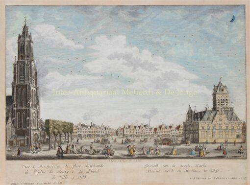 De Markt te Delft - Iven Besoet