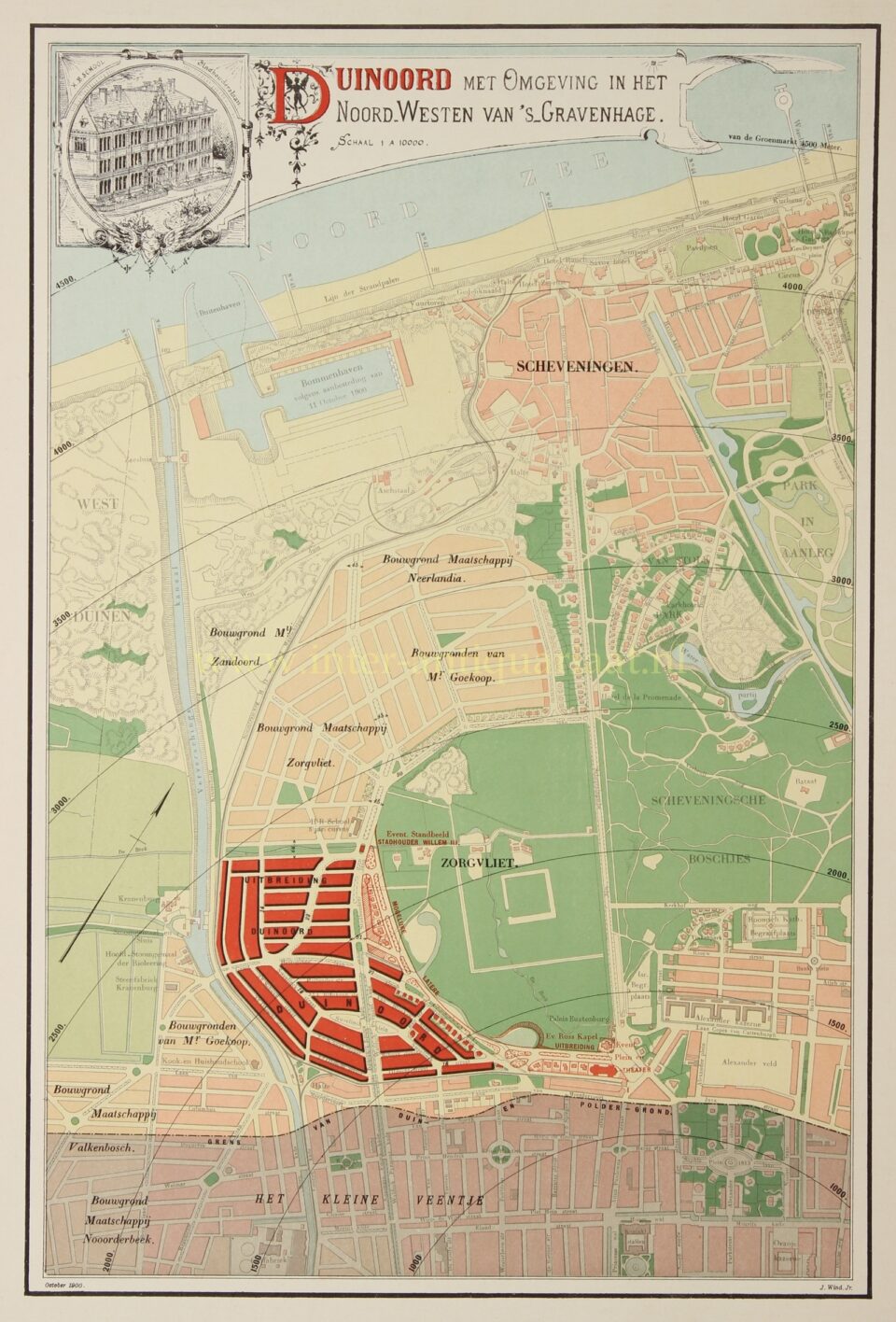 Den Haag, Duinoord - Jan Wind, 1900