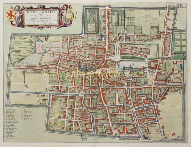 Den Haag - Joan Blaeu, 1649