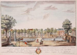 Den Haag Prinsessegracht 18e-eeuw