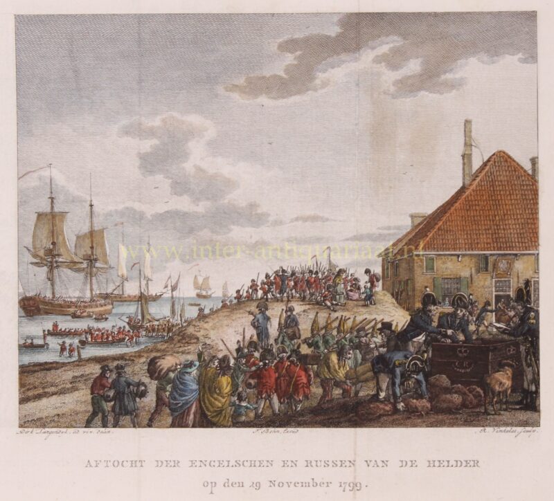 Den Helderexpeditie – Reinier Vinkeles naar Dirk Langendijk, 1801-1802