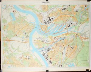 Alternative view of Duisburg - Sovjetkaart, 1978