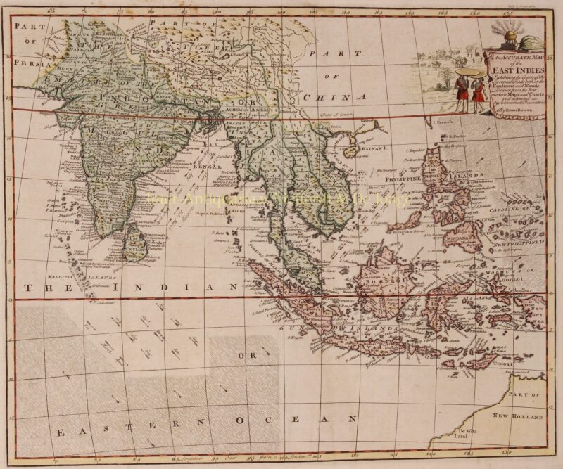 Zuidoost-Azië – Emanuel Bowen, 1744