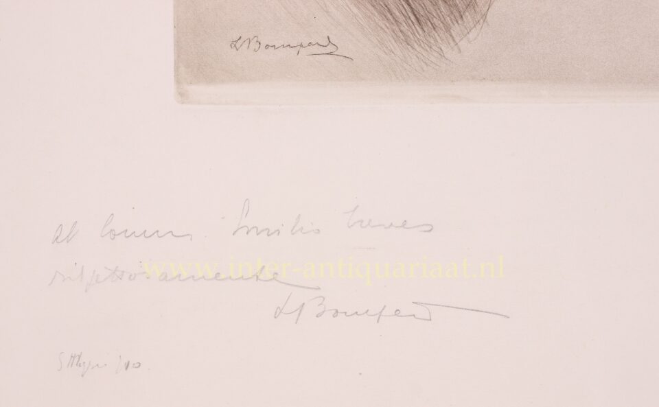 Elegante dame - Luigi Bompard, ca. 1913 - Afbeelding 3