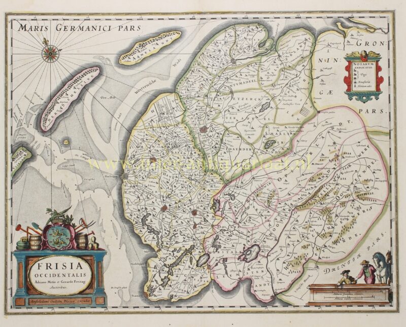 Friesland - Willem Blaeu, 1640