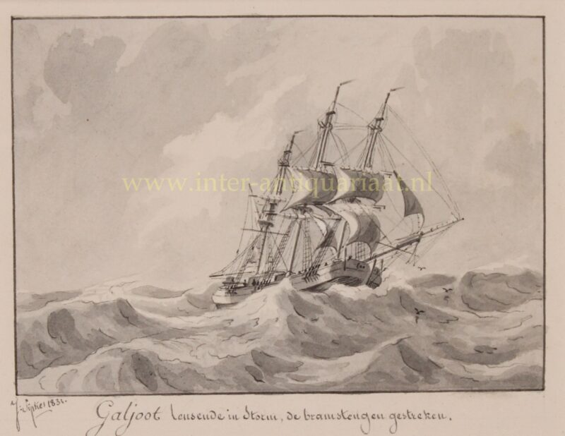 Galjoot (schip) – Joseph Sipkes, 1831