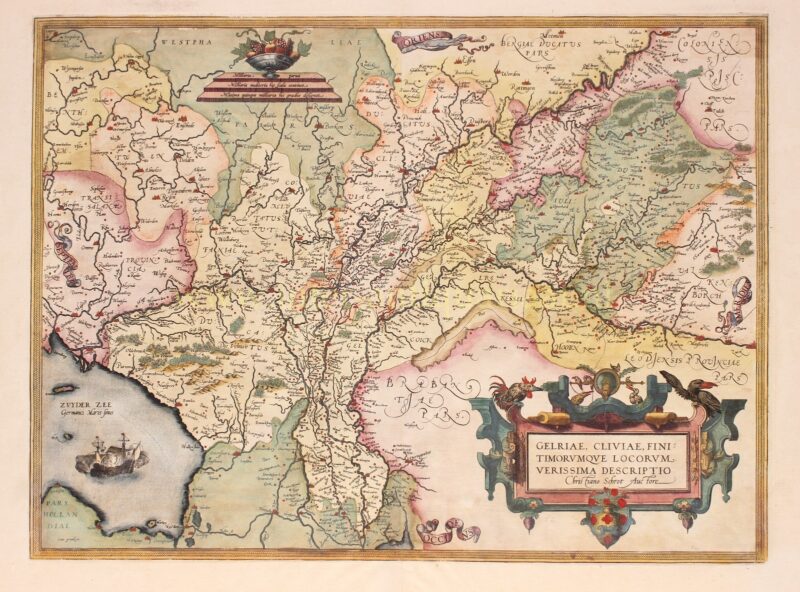 Gelderland – Abraham Ortelius, 1592
