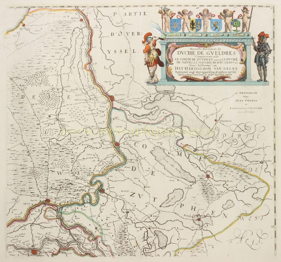 Gelderland - Covens & Mortier, 1721-1737 - Afbeelding 3