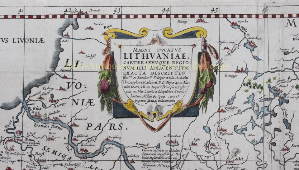 Groothertogdom Litouwen - Willem Blaeu, 1613 - Afbeelding 3