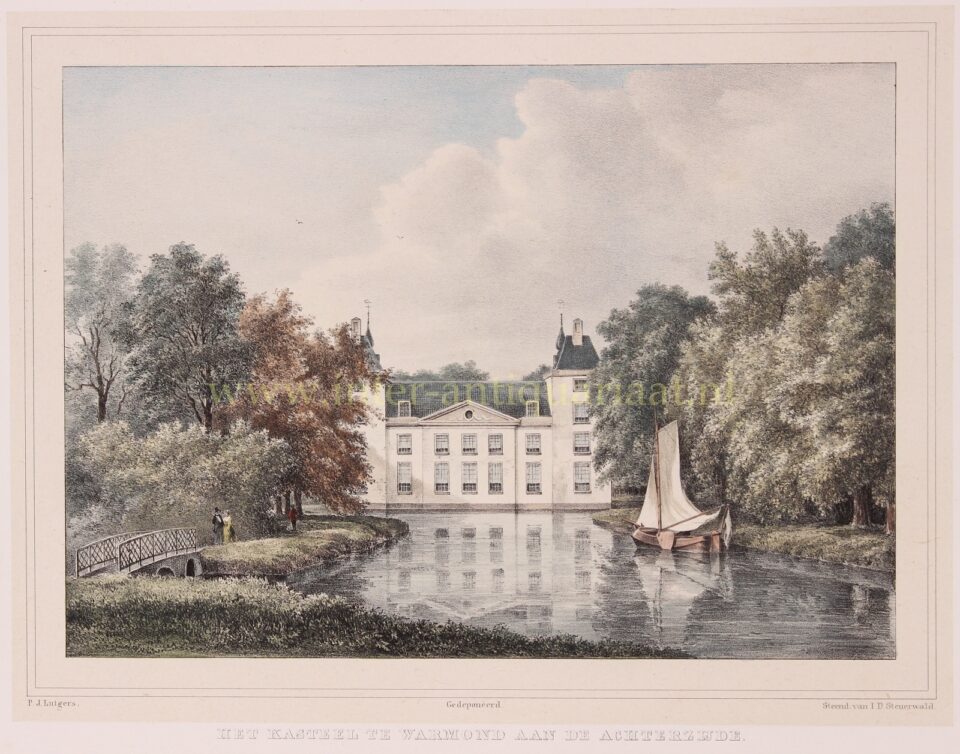 Huis te Warmond - Petrus Josephus Lutgers, 1855