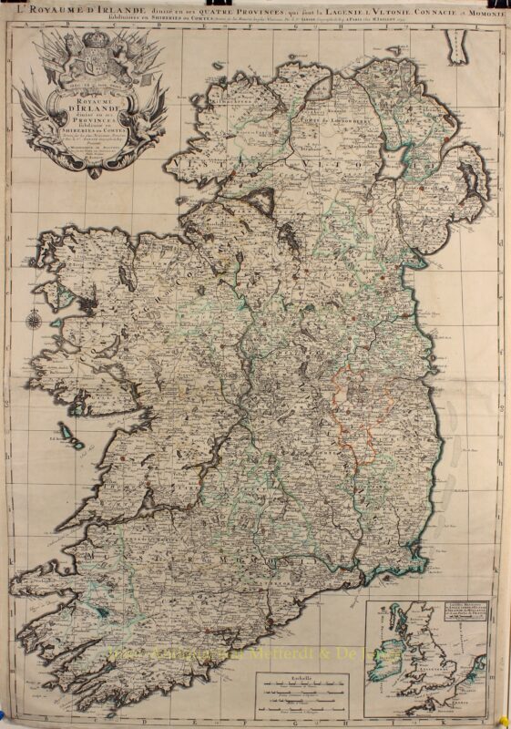 Ierland – Alexis-Hubert Jaillot, 1693