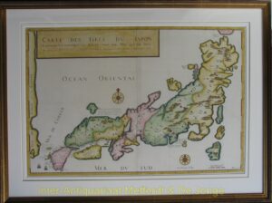 Japan map - Durant after Tavernier