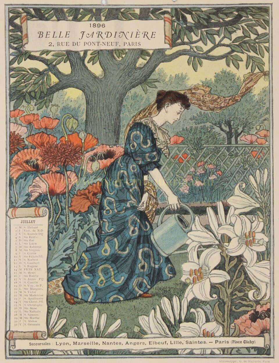 La Belle Jardinière - Eugène Grasset, 1896 - Afbeelding 8