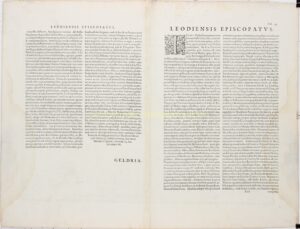 Alternative view of Luik en Limburg - Cornelis de Jode, 1593