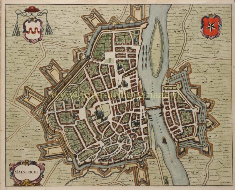 Maastricht - Frederik de Wit, 1698
