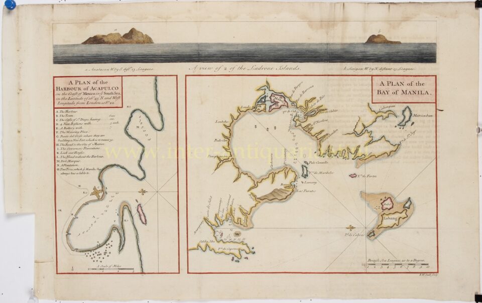 Manila Acapulco Galleon Trade route - Richard William Seale, 1748 - Afbeelding 3
