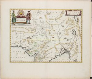 Noord-India - Johannes Janssonius, 1641 - Afbeelding 3