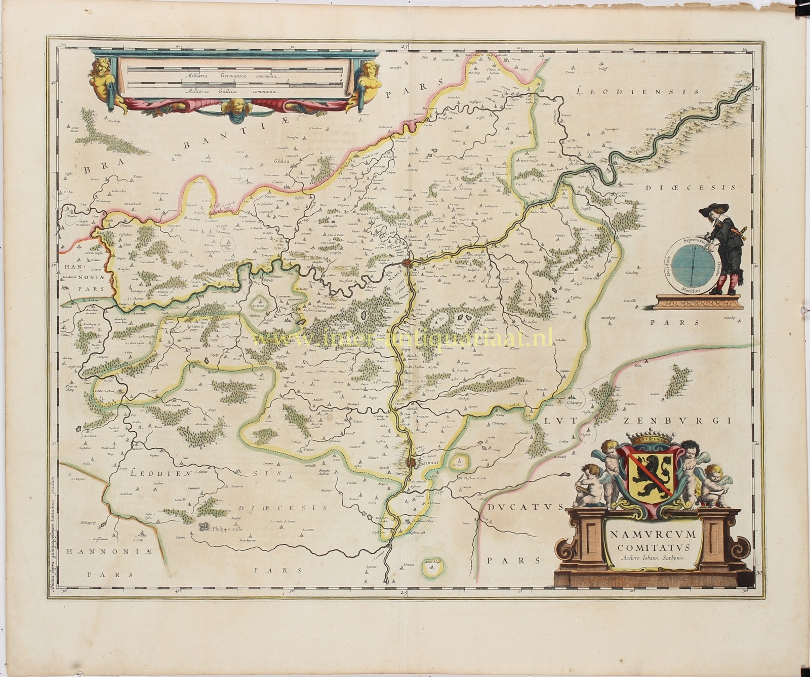 Namen (Namur) - Willem + Joan Blaeu, 1635 - Afbeelding 3