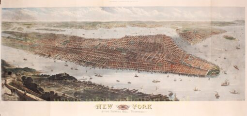 19th century view of New York