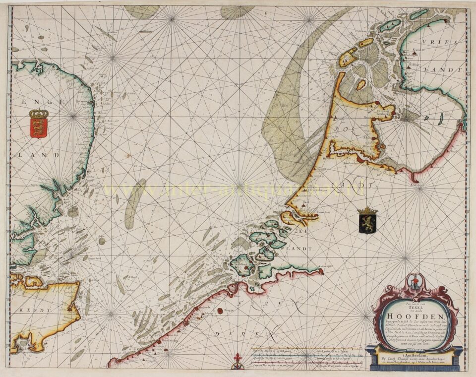 Noordzee - Jacob Theunis Lootsman, 1681