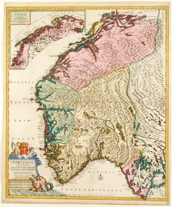 Noorwegen – Cornelis Danckerts, c. 1696