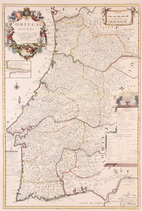 Portugal – Pierre DuVal + Placide de Sainte-Hélène, ca. 1700