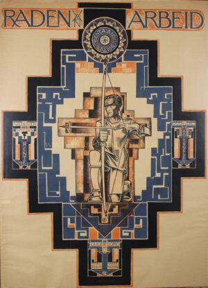 originelee Amsterdamse School affiche vintage poster 1920 Richard Roland Holst