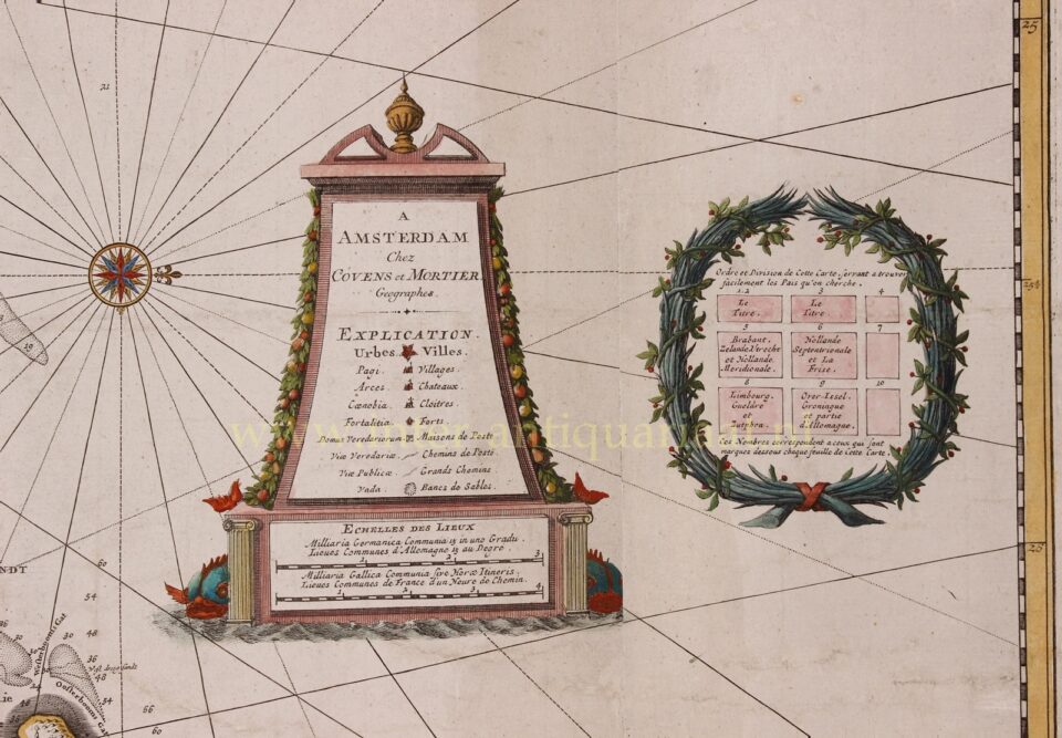 Republiek der Zeven Verenigde Nederlanden - Covens & Mortier, ca. 1744 - Afbeelding 6