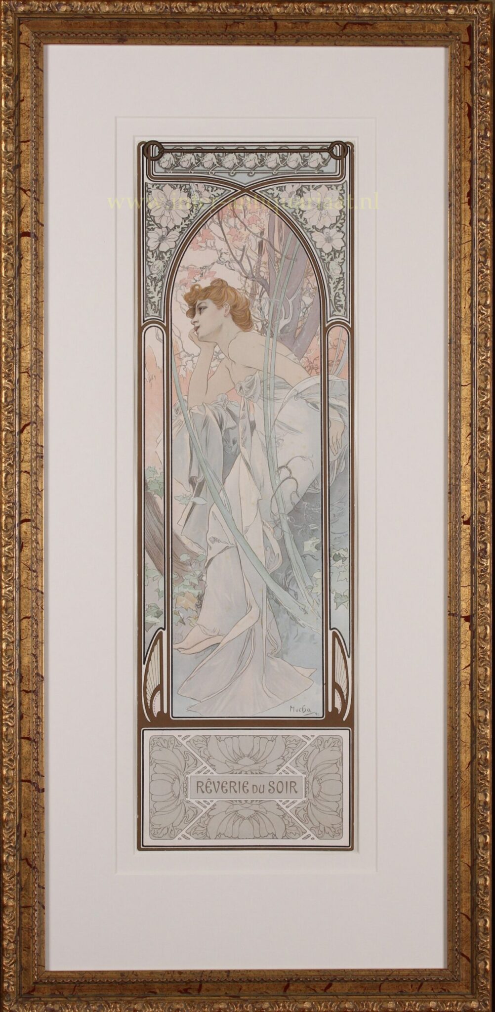 Reverie du Soir - Alphonse Mucha, 1899 - Afbeelding 3