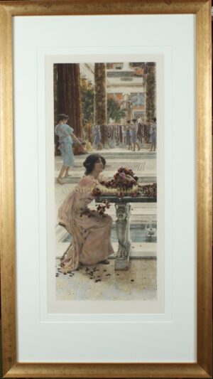 Alternative view of Roses, Love's Delight - Lawrence Alma-Tadema, 1898