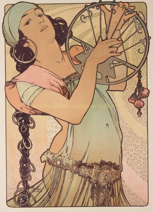 original Alphonse Mucha poster