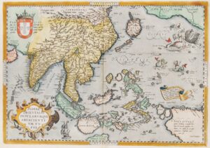 Southeast Asia map - Ortelius